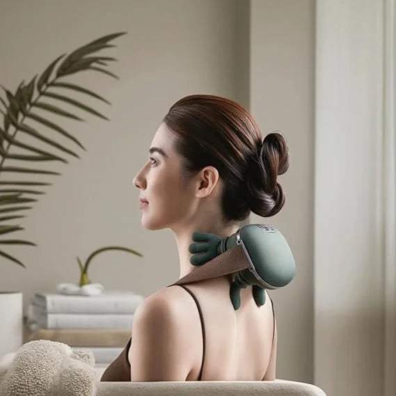 Pain Relief Portable Heated Massager for Neck & Back