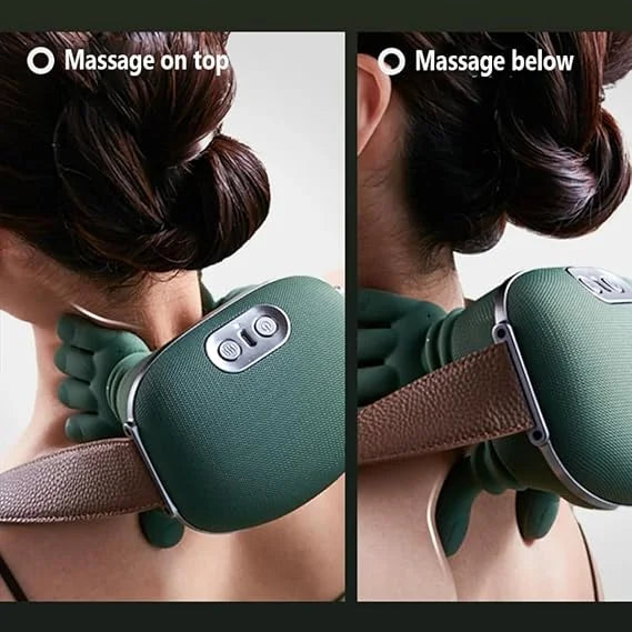 Pain Relief Portable Heated Massager for Neck & Back