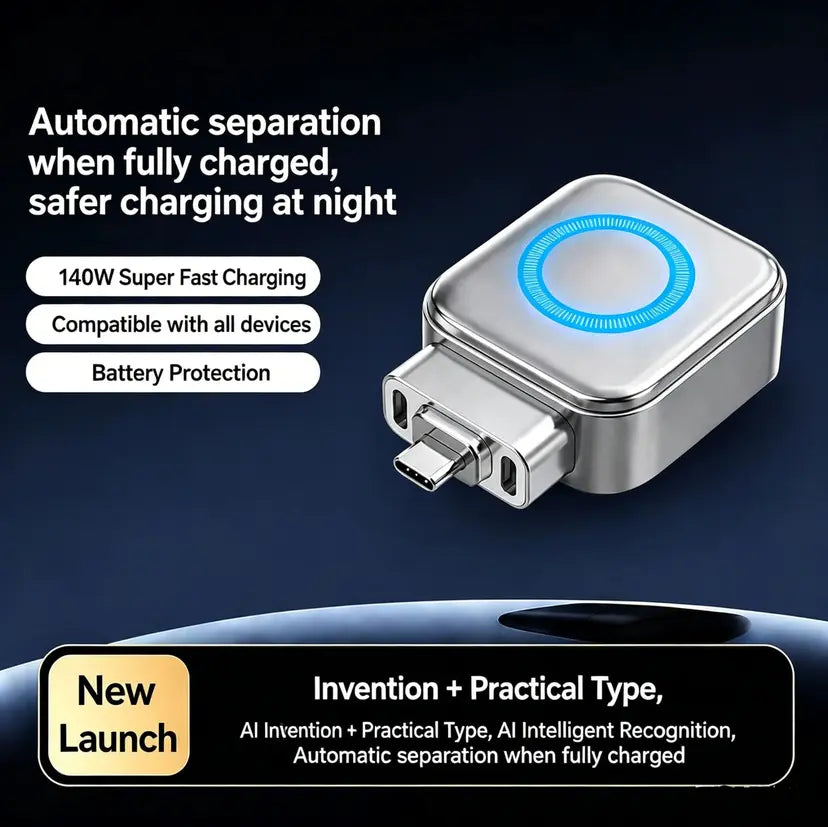 USB-C Auto Eject Charging Adapter 140W