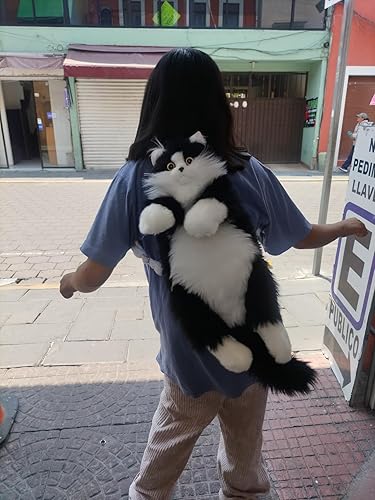 Stuffed Cat Plush Backpack | حقيبة ظهر قطيفة على شكل قطة