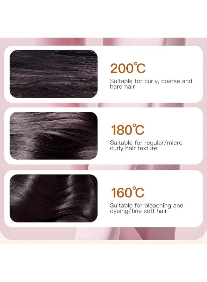 Mini Hair Straightener,Rechargeable Wireless Portable