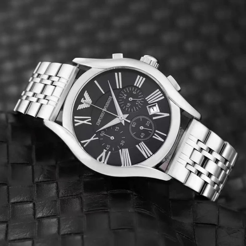 Men’s Chronograph Stainless Steel Watch