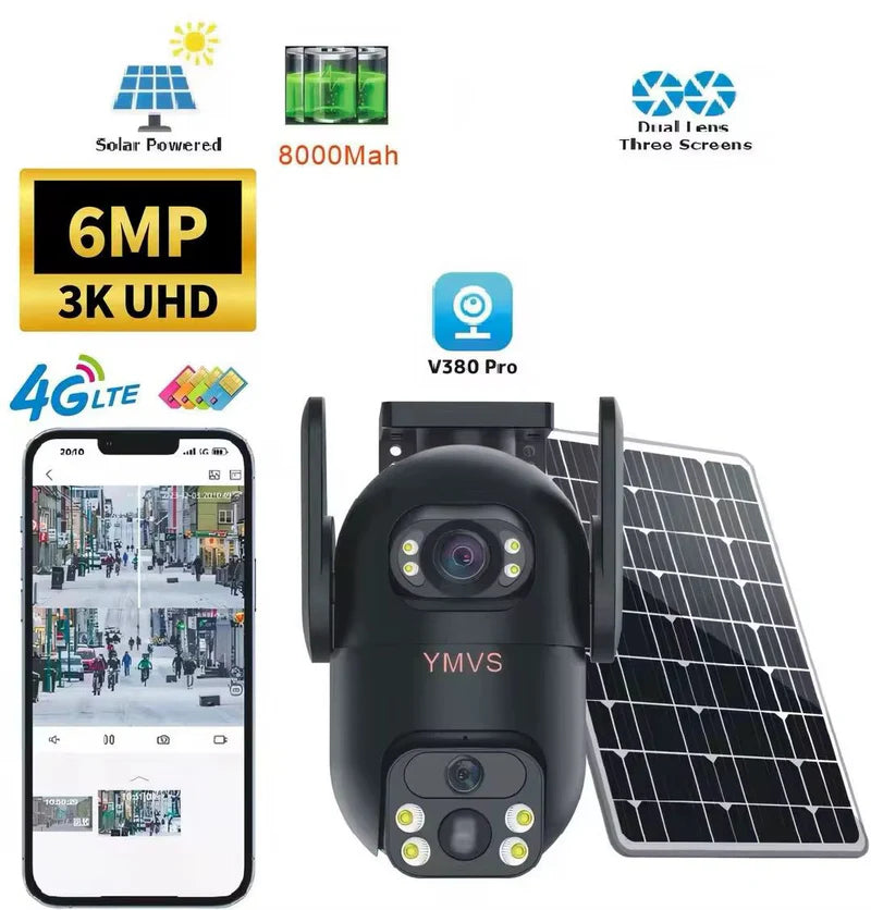 Solar Powered Security Camera
